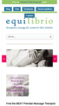 Mobile Screenshot of equilibriomassage.com